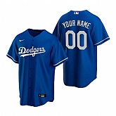 Los Angeles Dodgers Customized Nike Royal Stitched MLB Cool Base Jersey,baseball caps,new era cap wholesale,wholesale hats
